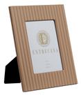 Porta Retrato Mdf Pu Listra 3D Bege 15x20cm - Entrecasa