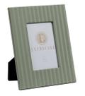Porta Retrato Mdf Pu Listra 3D Verde 10x15cm - Entrecasa