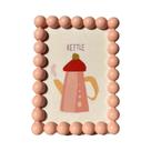 Porta-Retrato Redondo Moderno Minimalista De Plástico Com Contas, Estilo Instagram, Decoração Para