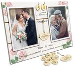 Porta-retratos A'arkaj, presente de 1º a 99º aniversário de casamento para casal