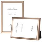 Porta-retratos Autuvy Brushed Brass Modern 3,5 x 5 (pacote com 2)