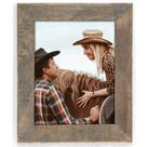 Porta-retratos Axeman Rustic 20x25cm Madeira recuperada com vidro