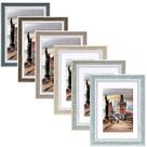 Porta-retratos Daofary Vintage PS 5x7/4x6 Conjunto de 6