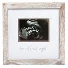 Porta-retratos de ultrassonografia Pearhead Love at First Sight Rustic