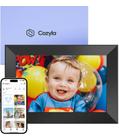 Porta-retratos digital Cozyla WiFi de 10,1 polegadas com aprimoramento de IA