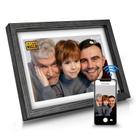 Porta-retratos digital FLYAMAPIRIT WiFi de 10 polegadas 32GB com sensor