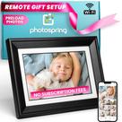 Porta-retratos digital PhotoSpring Classic 10 polegadas WiFi 32GB