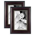 Porta-retratos Graduation Mall 4x6 com vidro real, pacote com 2