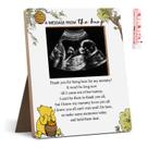 Porta-retratos Hatzelou Winnie Baby Ultrasound 20x27 cm