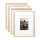Porta-retratos KINLINK Natural Wood 11x14 para 5x7/8x10 ou 11x14