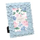 Porta-retratos Laura Ashley Powder Blue Flower 10x15cm Porta-retratos Laura Ashley Powder Blue Flower 10x15cm