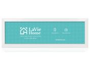Porta-retratos LaVie Home White 8x24 cm para decoração de parede