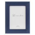 Porta-retratos Lawrence Frames Durham Weathered azul marinho 5x7
