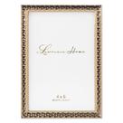 Porta-retratos Lawrence Frames Metal Hammer Effect 4x6 Gold