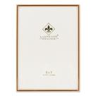 Porta-retratos Lawrence Frames Simply Gold Metal 5x7cm