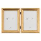 Porta-retratos Lawrence Frames Sutter Burnished Gold 5x7