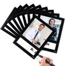 Porta-retratos magnético STTMGN, 10 pacotes de 10 x 10 cm com etiquetas de identificação