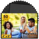 Porta-retratos magnético YixangDD 4x6 cm para geladeira - pacote com 50 Porta-retratos magnético YixangDD 4x6 cm para geladeira - pacote com 50
