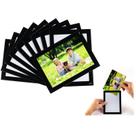 Porta-retratos magnéticos STTMGN Black Border 5x7 (pacote com 10)