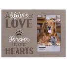 Porta-retratos Malden Int Designs Pet Sentiment 4x6 Brown Wood Porta-retratos Malden Int Designs Pet Sentiment 4x6 Brown Wood