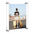 Porta-retratos NIUBEE Clear Acrylic Wall Mount 8x10" com UV