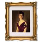 Porta-retratos Saysmile Vintage 28x36cm com flor em relevo