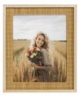 Porta-retratos Sonefreiy Boho 20x25cm Tecido de Bambu Natural