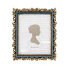 Porta-retratos Sunlit Vintage 20x25cm Luxury Antique Ouro/Azul