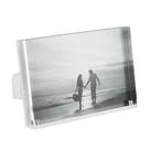 Porta-retratos TIZO 6x4 Clear Lucite com fecho magnético