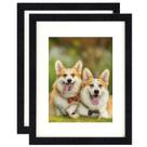 Porta-retratos TOFOREVO Black Wood Grain 21x29,7 cm Conjunto de 2