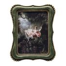 Porta-retratos YULINK Vintage 5x7 Antique Green Ornate