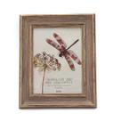 Porta-retratos Zhenzan Frames Vintage Feel Rustic 6x8 Brown
