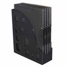 Porta Revista Organizador Objetos Multifuncional Preto Dello