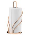 Porta Rolo de Papel Toalha de Bancada Rosé Gold 1603rg - Future