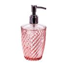 Porta Sabonete Líquido Alcool Em Gel Acrílico Twist 300ml Porta Sabonete Líquido Alcool Em Gel Acrílico Twist 300ml
