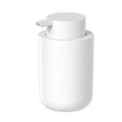 Porta Sabonete Líquido Bold Branco Fosco Dispenser Sabonete 300ml Banheiro Ou Porta Sabonete Líquido Bold Branco Fosco Dispenser Sabonete 300ml Banheiro Ou