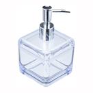 Porta Sabonete Líquido Cube Cristal 330ml 20878/0009 Coza Porta Sabonete Líquido Cube Cristal 330ml 20878/0009 Coza