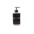 Porta sabonete liquido de porcelana estampa marmorizada de 400 ml