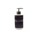 Porta sabonete liquido de porcelana estampa marmorizada de 400 ml