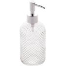 Porta Sabonete Líquido de Vidro Lyor 380ml para Bancada de Banheiro Suporte de Sabão Sortido Porta Sabonete Líquido de Vidro Lyor 380ml para Bancada de Banheiro Suporte de Sabão Sortido