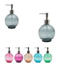 Porta Sabonete Liquido Dispenser Banheiro Vidro Bubble 400ml