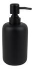 Porta Sabonete Liquido Em Cimento Preto Matte Porta Sabonete Liquido Em Cimento Preto Matte