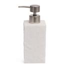Porta Sabonete Liquido em Poliresina Branca 17cm 21660 Mart