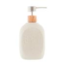 Porta Sabonete Líquido Lyor Bath de Cerâmica Branco