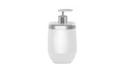 Porta sabonete liquido max diamante branco micromax