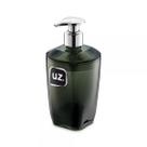 Porta Sabonete Líquido Premium 300ml Acrílico Resistente Translúcido P/ Banheiro Lavabo
