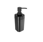 Porta Sabonete Líquido Splash Poliestireno Preto 290ml - Coza Porta Sabonete Líquido Splash Poliestireno Preto 290ml - Coza