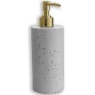 Porta Sabonete Saboneteira Liquida Para Lavabo Banheiro Artesanal De Cimento Com Granilite Porta Sabonete Saboneteira Liquida Para Lavabo Banheiro Artesanal De Cimento Com Granilite
