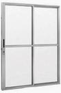 Porta sacada 2 Folhas 210x120 Brilhante C/Fechadura Linha 25