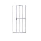 PORTA SACADA 2 FOLHAS 210x150 COM TRINCO BRANCO LINHA 20 NORMTIZADA